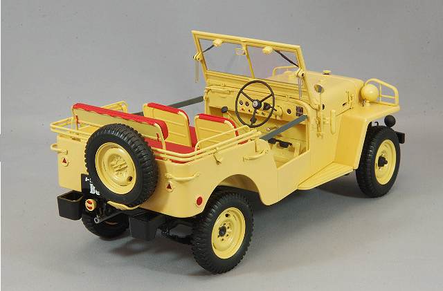 Kyosho KS08959BE 1/18 Toyota Land Cruiser BJ Classic 4x4 Beige Diecast