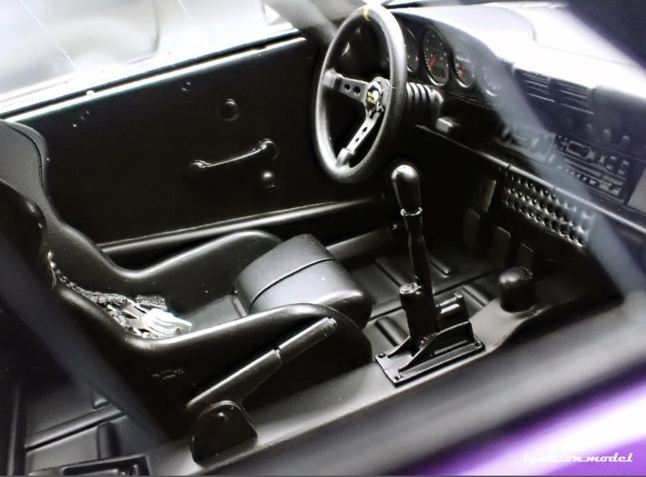 Ignition Model IG3698 1/18 Porsche 911 RWB 930 Purple WORK Meister S1