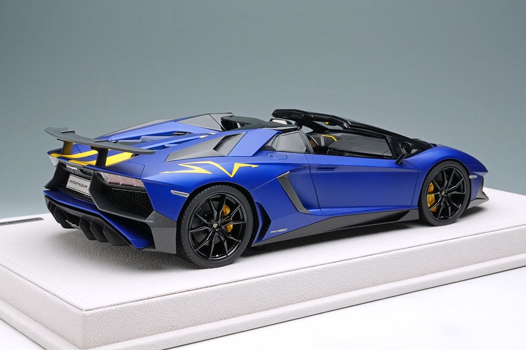 EIDOLON EML007G 1/18 Lamborghini Aventador SV Roadster 2015 Candy Blue Ltd 50pcs