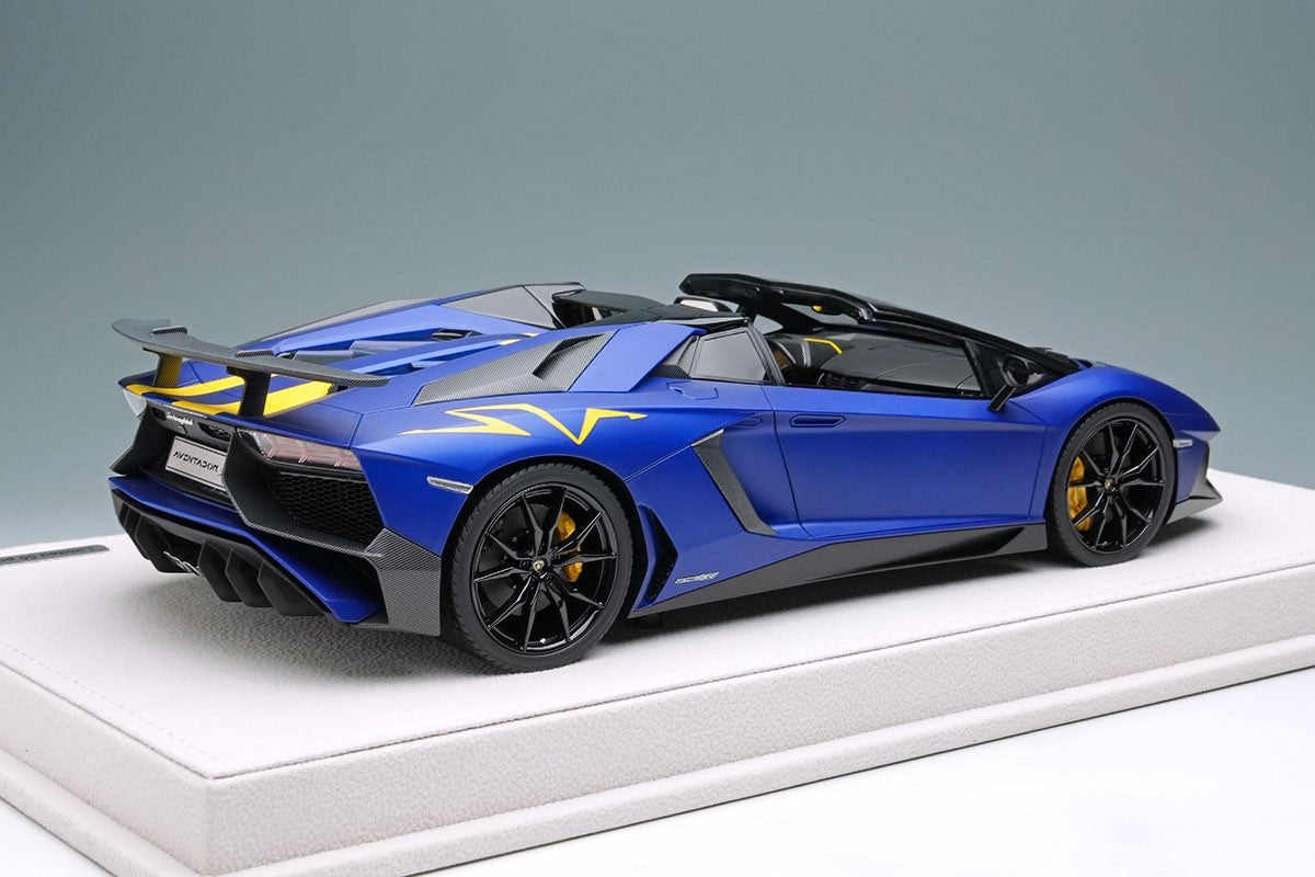 EIDOLON EML007G 1/18 Lamborghini Aventador SV Roadster 2015 Candy Blue Ltd 50pcs