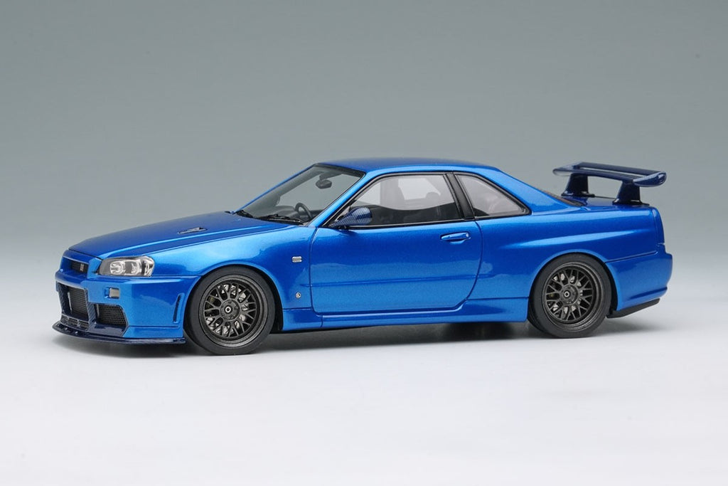 Make Up EIDOLON EM681B 1/43 Built by Legends Mine's BNR34 GT-R Bayside Blue