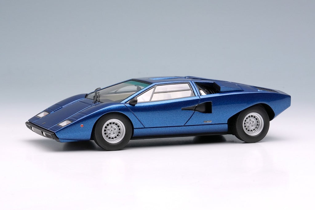 Make Up EIDOLON EM387M 1/43 Lamborghini Countach LP400 1974 Blu Notte Metallic