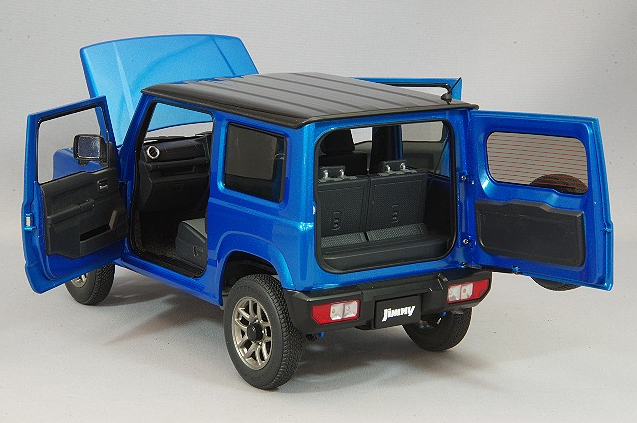 AUTOart Aa78502 1/18 Suzuki Jimny JB64 Blue/Black Roof Composite 4x4