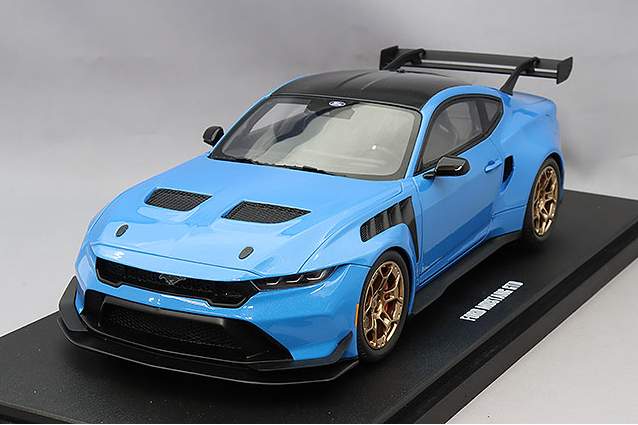 GT Spirit GTS473 1/18 Ford Mustang GTD 2024 Blue Resin
