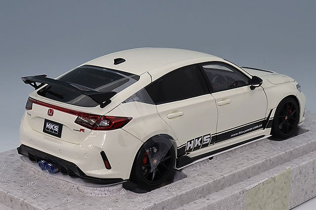 MOTORHELIX FS-M85317 1/18 Honda Civic Type R FL5 HKS White