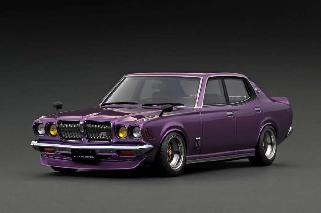 Ignition Model IG3171 1/18 Nissan Bluebird U 2000GTX G610 Datsun 610 Purple