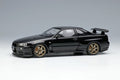 Make Up EIDOLON EM510E 1/43 Nissan Skyline GT-R V-spec II Nur Black Pearl 2002