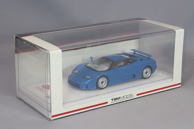 TSM TSM430674 1/43 Bugatti EB110 GT Blue Model Car