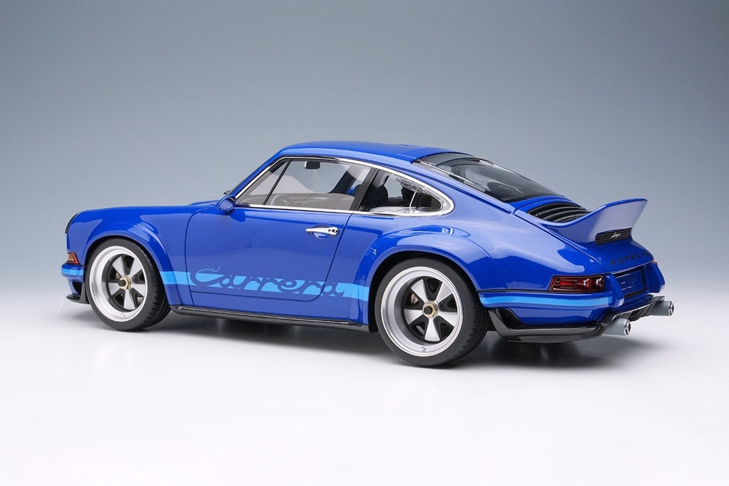 EIDOLON EML018Q 1/18 Singer 911 DLS 2023 Indigo Resin Model Car