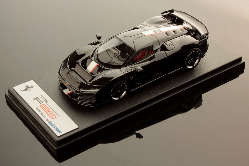 Looksmart LS559J 1/43 Ferrari F80 2025 Nero Daytona Black with Livery Resin