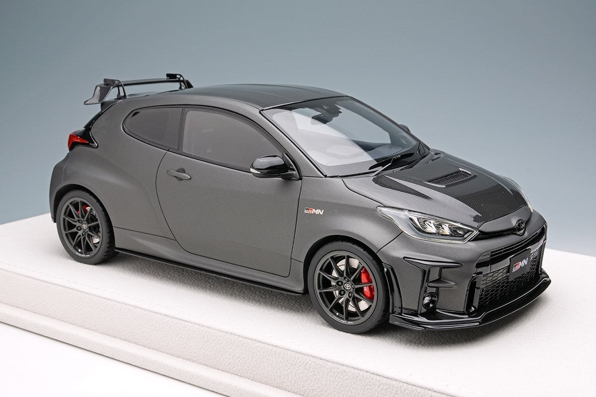 EIDOLON EML133A 1/18 Toyota GRMN Yaris Circuit Package 2022 Matte Steel