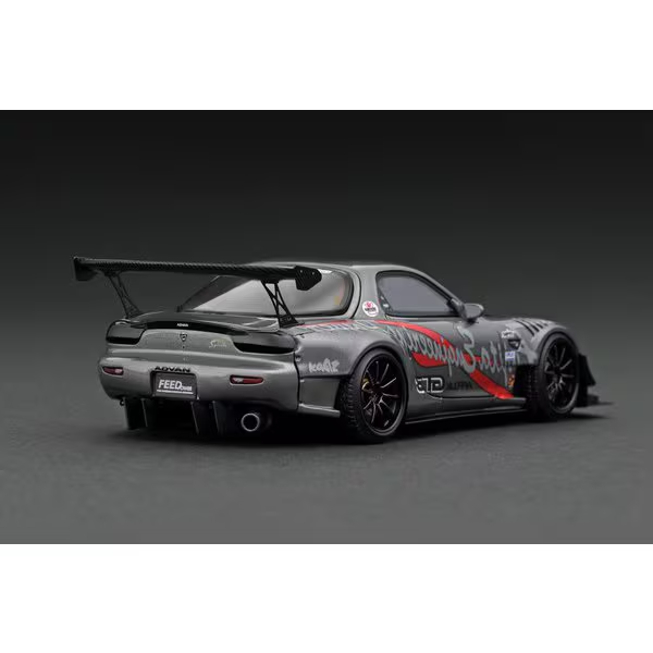 ignition model IG3018 — 1/43 FEED Afflux GT3 (FD3S) Gun Metallic (Resin)