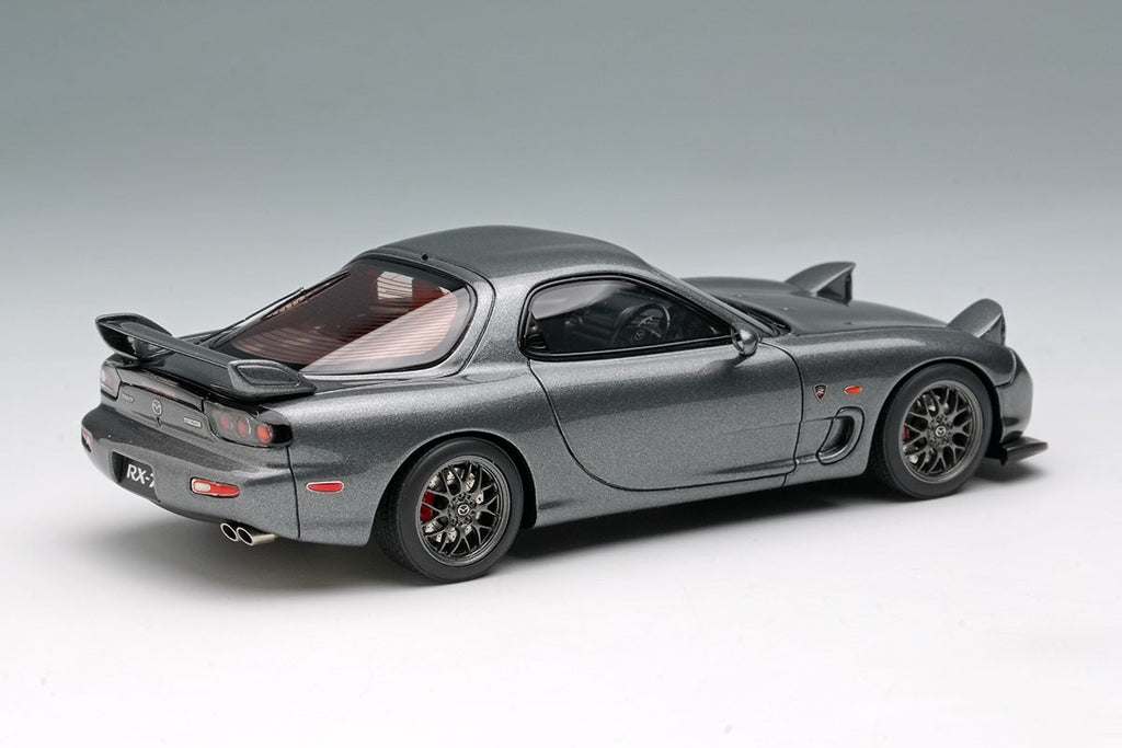 EIDOLON EM817A 1/43 Mazda RX-7 FD3S Spirit R 2002 Headlamp Open Titanium Gray