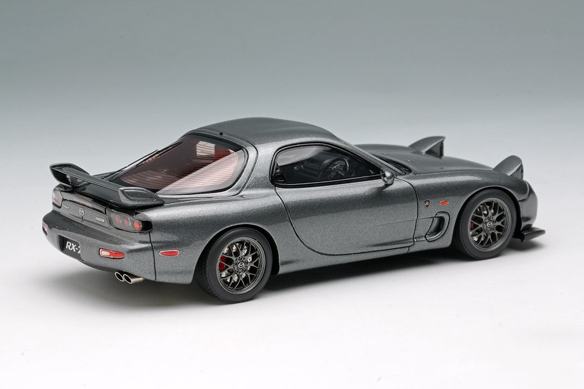 EIDOLON EM817A 1/43 Mazda RX-7 FD3S Spirit R 2002 Headlamp Open Titanium Gray