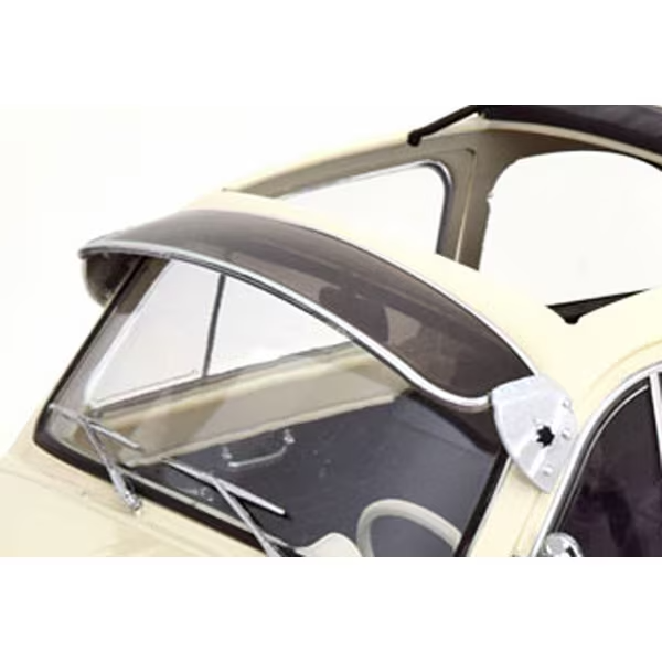 KK Scale KKDC120062 - 1/12 Fiat 500 F Custom 1968 Cream [Die-cast Mini Car]
