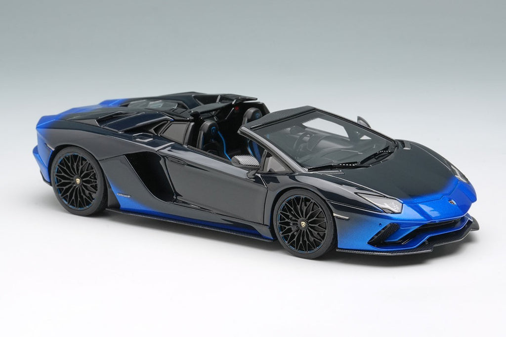 EIDOLON EM767A 1/43 Lamborghini Aventador S 2018 Blue Resin Limited 100pcs
