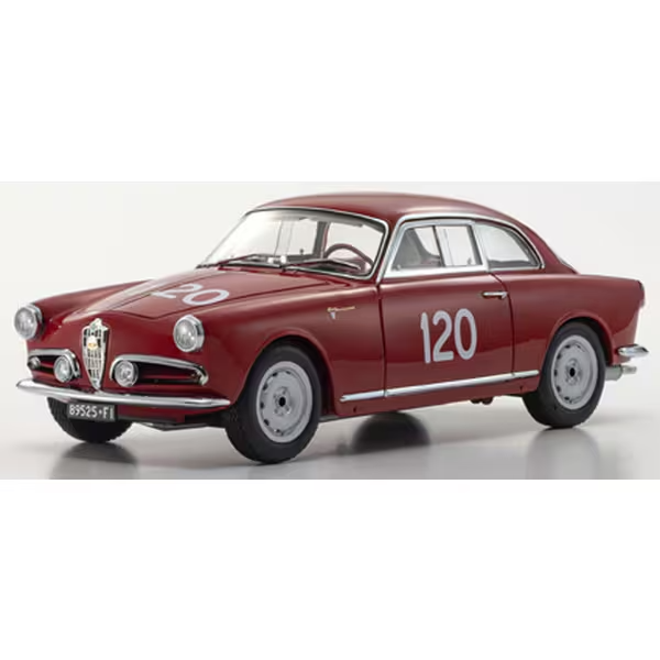 KYOSHO KS08957A -  1/18 Alfa Romeo Giulietta SV Mille Miglia 1956 #120