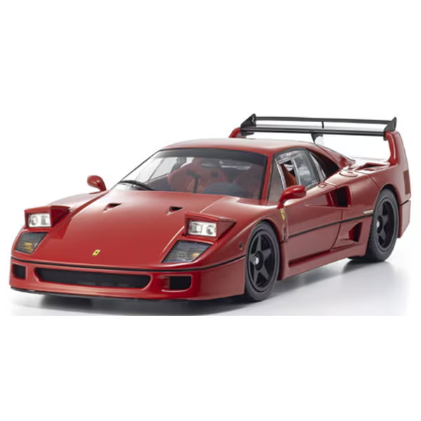 Kyosho KS08416RLM 1/18 Ferrari F40 Lightweight LM Wing Red Die-cast Model Car