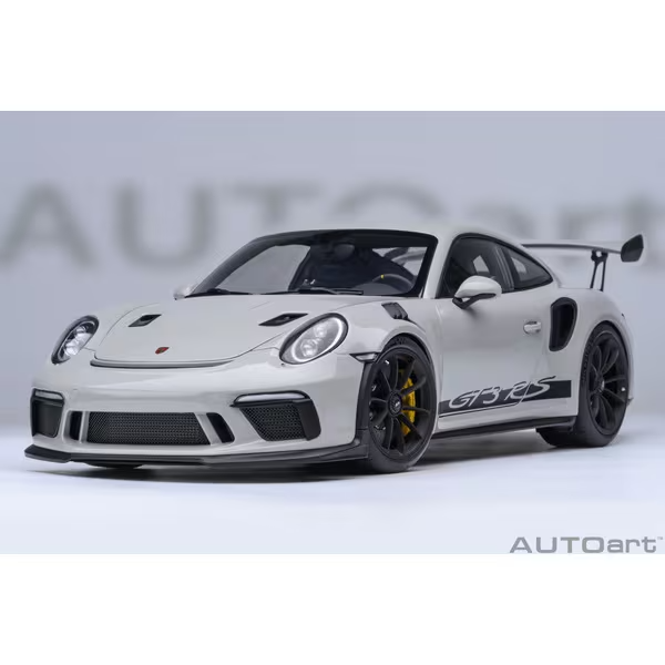 AUTOart 78180 1/18 Porsche 911 991.2 GT3 RS Light Grey Diecast