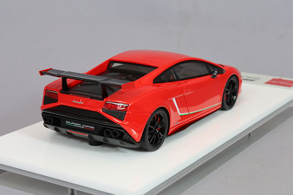 EIDOLON EM670D 1/43 Lamborghini Gallardo LP570-4 Squadra Corse 2014 Rosso Mars