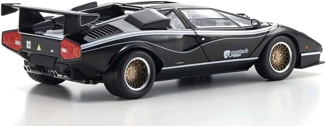 KYOSHO KS08320C 1/18 Lamborghini Countach LP500R Black [Diecast Model Car]