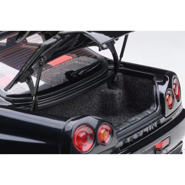 AUTOart 77463  1:18 Nissan Skyline GT-R R34 NISMO Z-tune Black Pearl Diecast