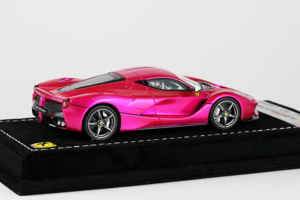 Looksmart LS421SC 1/43 Ferrari LaFerrari 2013 Pink Flash Ltd 25pcs Hybrid Resin