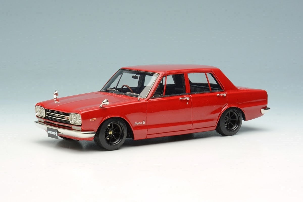 Make Up VISION VM241B 1/43 Nissan Skyline 2000 GT-R PGC10 Red Watanabe 1969