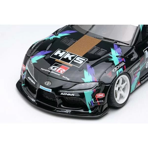 Make Up EIDOLON EM722 1/43 Toyota GR Supra Drift by HKS 2019 Limited