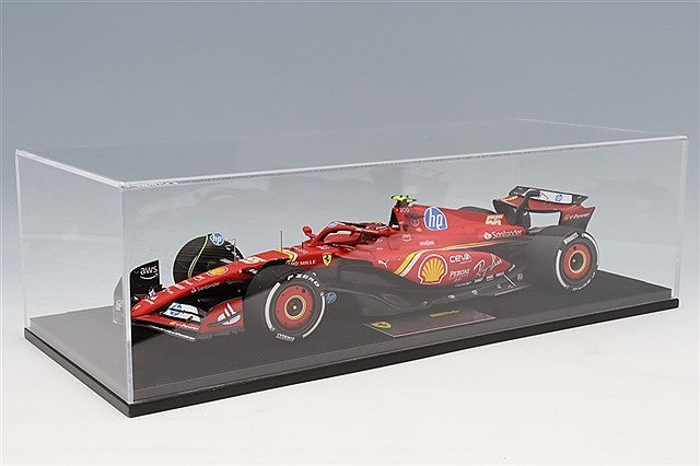 Looksmart LS18F1071 1/18 Ferrari SF-24 F1 Abu Dhabi GP 2024 2nd #55 Sainz