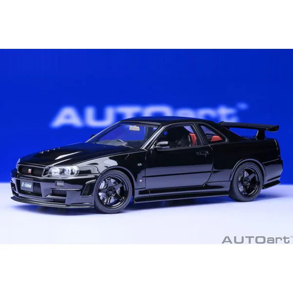 AUTOart 77463  1:18 Nissan Skyline GT-R R34 NISMO Z-tune Black Pearl Diecast