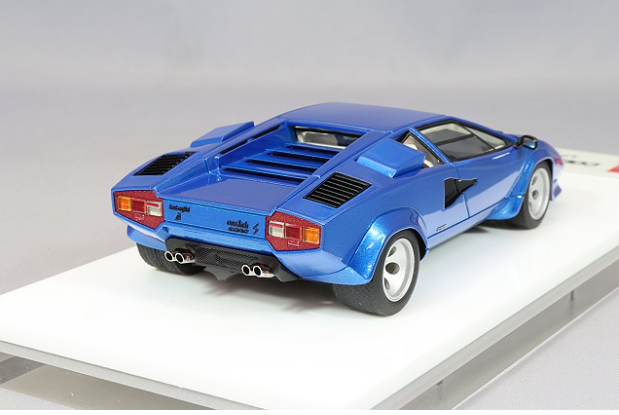 Make Up EIDOLON EM651A 1/43 Lamborghini Countach LP5000S Metallic Blue 1982