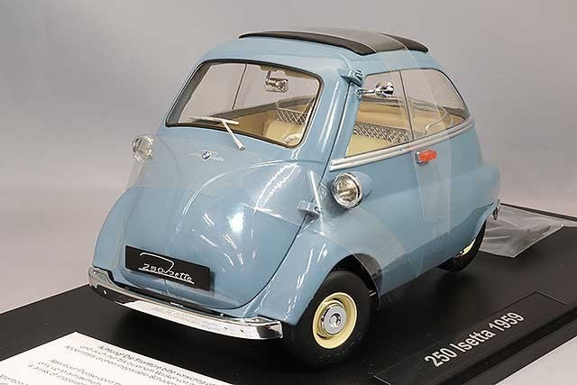 KK Scale KKDC120046 1/12 BMW 250 Isetta 1959 Dark Grey Diecast