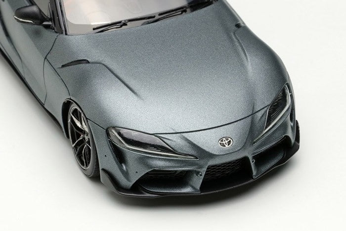 EIDOLON EM467A 1/43 Toyota GR Supra RZ 2019 Japanese ver. Matte Storm Gray