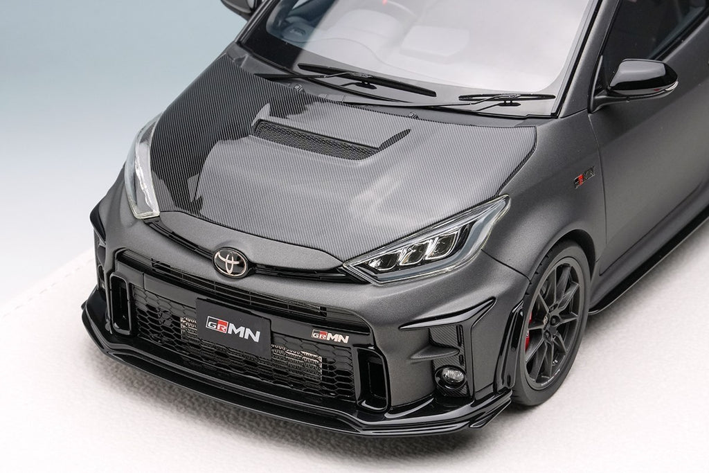 EIDOLON EML133A 1/18 Toyota GRMN Yaris Circuit Package 2022 Matte Steel