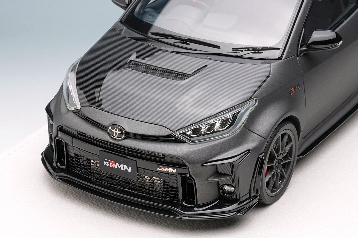 EIDOLON EML133A 1/18 Toyota GRMN Yaris Circuit Package 2022 Matte Steel