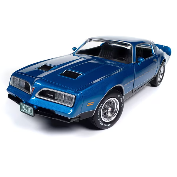 American Muscle AMM1331 - 1/18 1978 Pontiac Firebird Formula Martique Blue