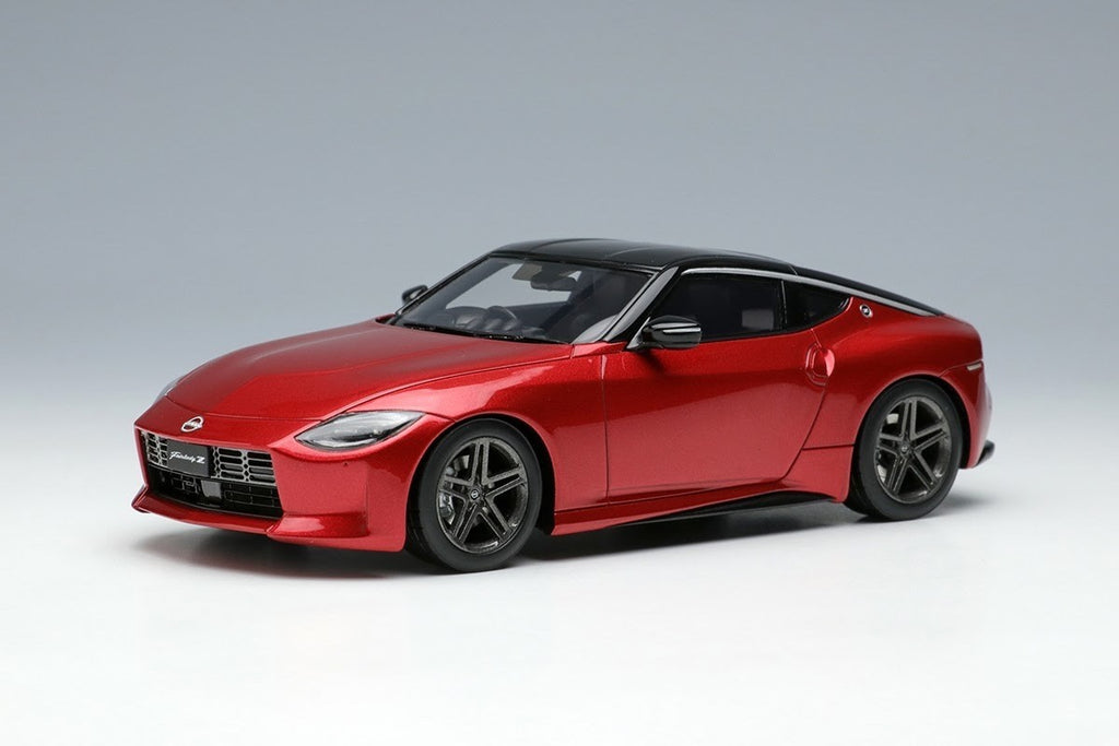 Make Up EIDOLON EM648F 1/43 Nissan Fairlady Z RZ34 Carmine Red/Super Black
