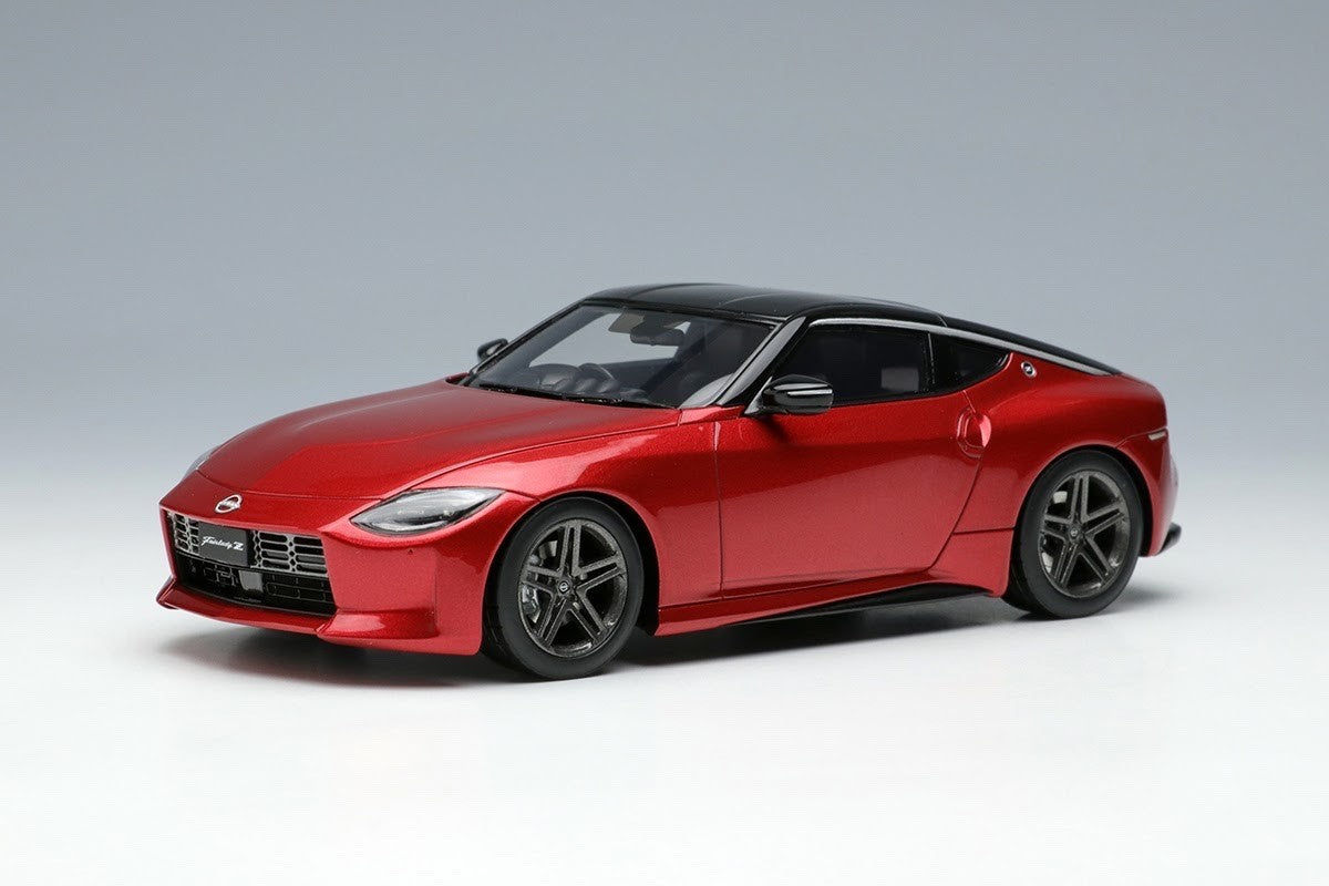 Make Up EIDOLON EM648F 1/43 Nissan Fairlady Z RZ34 Carmine Red/Super Black