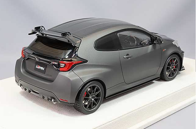 EIDOLON EML133A 1/18 Toyota GRMN Yaris Circuit Package 2022 Matte Steel