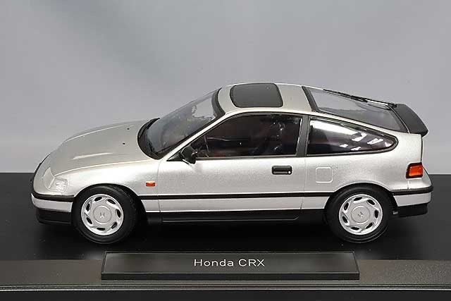 Norev NO188011 1/18 Honda CRX 1990 Silver Diecast