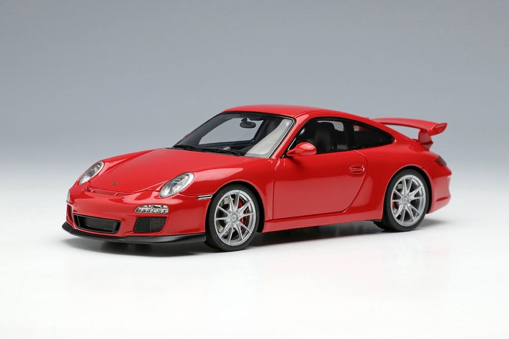 Make Up EIDOLON EM602A 1/43 Porsche 911 997.2 GT3 2010 Guards Red Resin Model