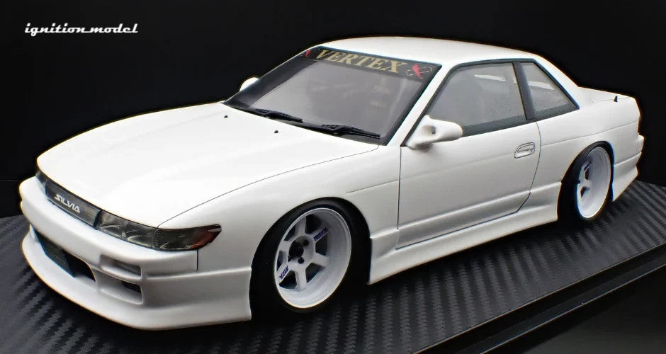 Ignition Model IG3585 1/18 VERTEX Nissan S13 Silvia White Resin