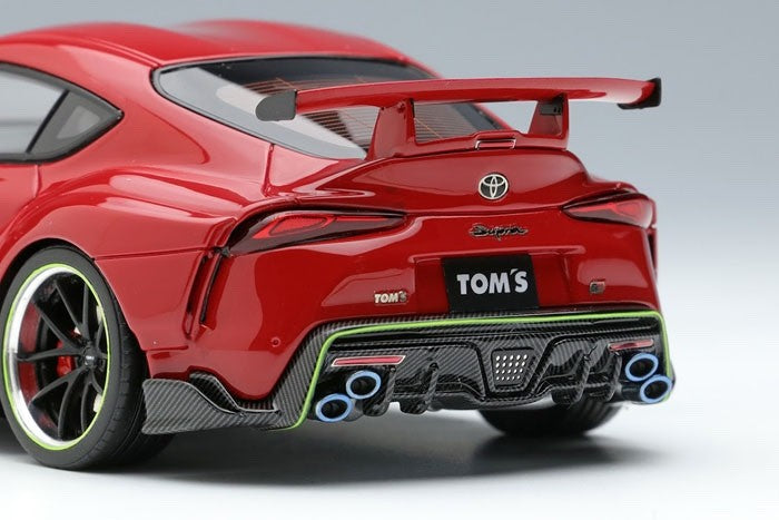 EIDOLON EM595E 1/43 TOM'S GR Supra 2020 Prominens Red Limited 50pcs