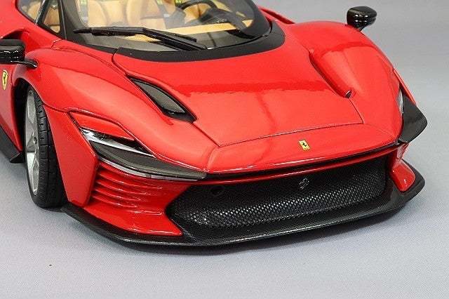 BBURAGO K18-16912R 1/18 Ferrari Daytona SP3 Closed Roof 2022 Rosso Corsa Red