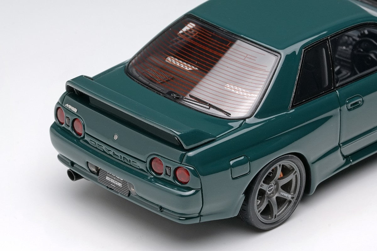 Make Up EIDOLON EM679C 1/43 Mines Skyline GT-R BNR32 Oribe Green