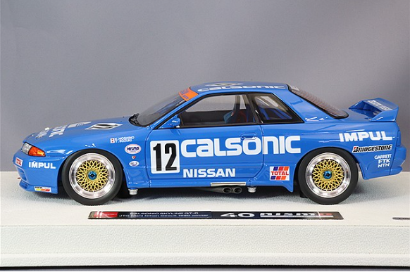 EIDOLON EML185 1/18 Calsonic Skyline GT-R Gr.A 1990 JTC 300km Winner #12