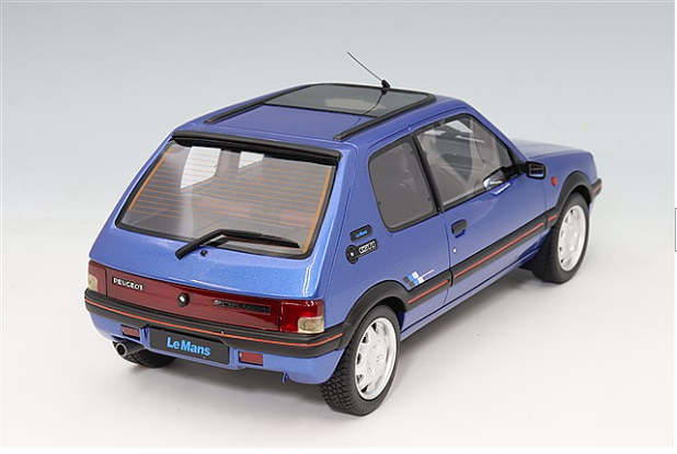 OttO OTM1153 1/18 Peugeot 205 1.9 GTI Le Mans 1991 Blue