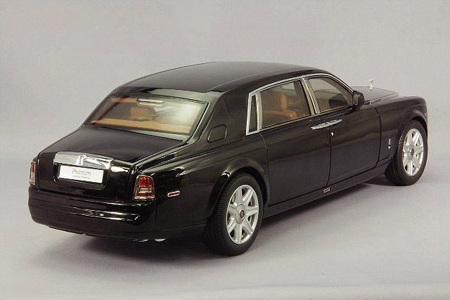 Kyosho 1/18 Rolls-Royce Phantom EWB Black Diecast Model Car KS08841DBK2 Luxury C