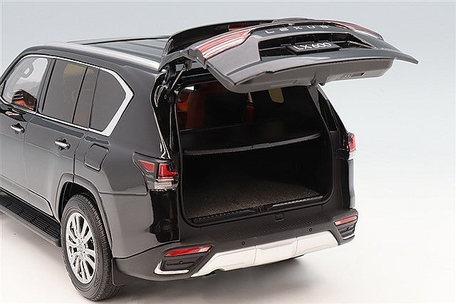 LCD Model LCD18021BL 1/18 Lexus LX600 Black Luxury SUV Diecast